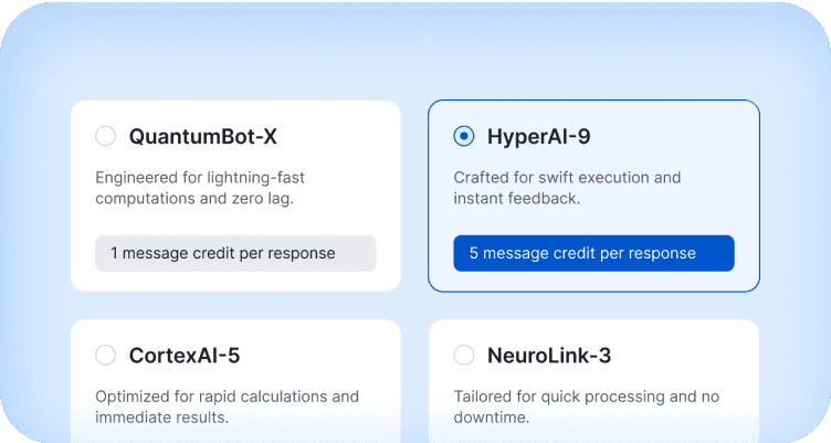 Select Your AI Model